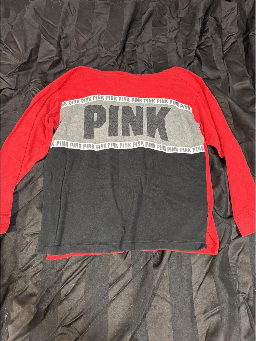 Victoria's Secret PINK Colorblock Hoodie Size M